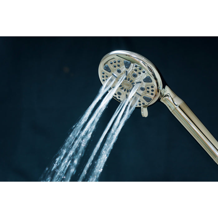 Kingston Regal KXH935A6 9-Function Hand Shower with Power Wash, Polished Nickel