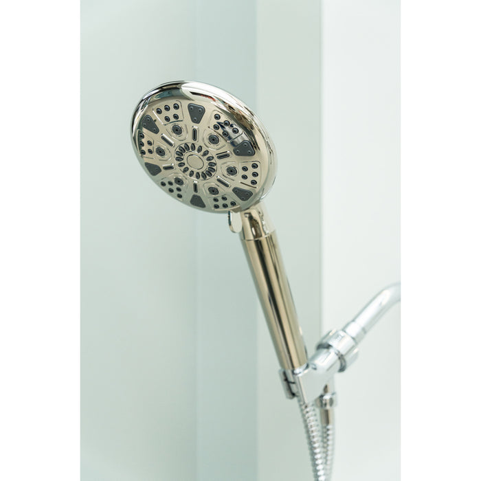 Kingston Regal KXH935A6 9-Function Hand Shower with Power Wash, Polished Nickel