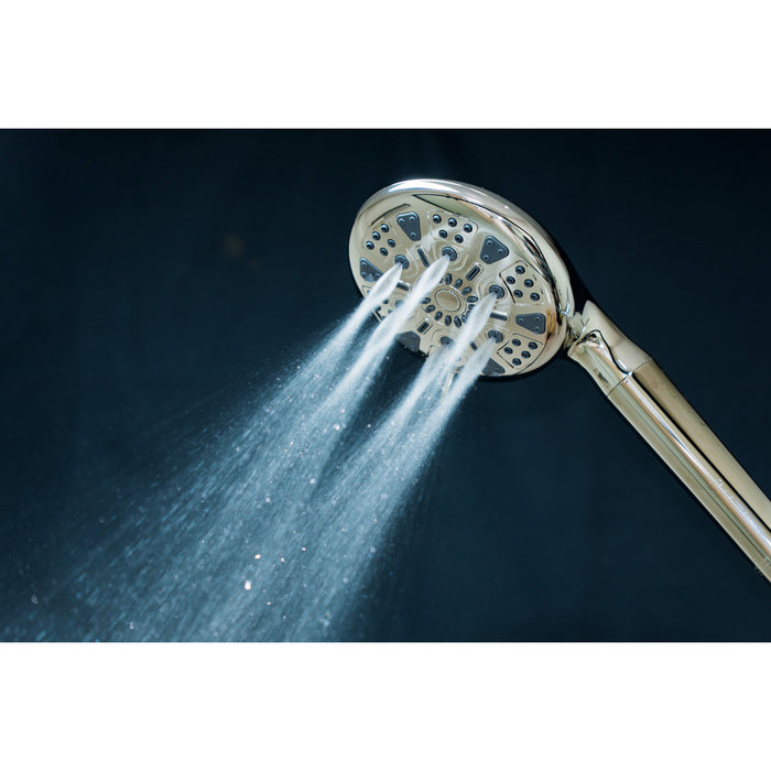 Kingston Regal KXH935A6 9-Function Hand Shower with Power Wash, Polished Nickel