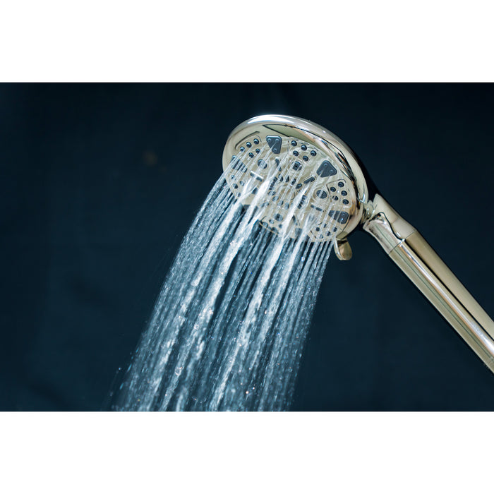 Kingston Regal KXH935A6 9-Function Hand Shower with Power Wash, Polished Nickel