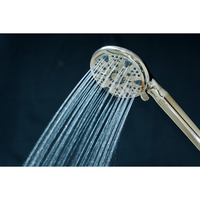 Kingston Regal KXH935A6 9-Function Hand Shower with Power Wash, Polished Nickel