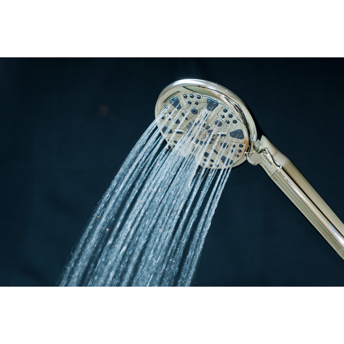 Kingston Regal KXH935A6 9-Function Hand Shower with Power Wash, Polished Nickel