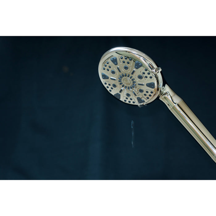 Kingston Regal KXH935A6 9-Function Hand Shower with Power Wash, Polished Nickel