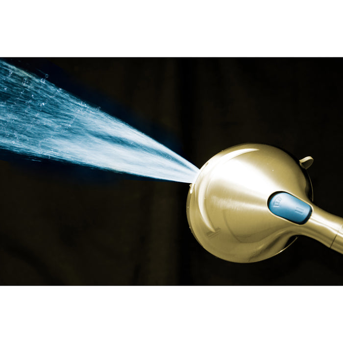 Kingston Regal KXH935A7 9-Function Hand Shower with Power Wash, Brushed Brass