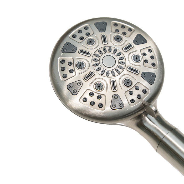 Kingston Regal KXH935A8 9-Function Hand Shower with Power Wash, Brushed Nickel