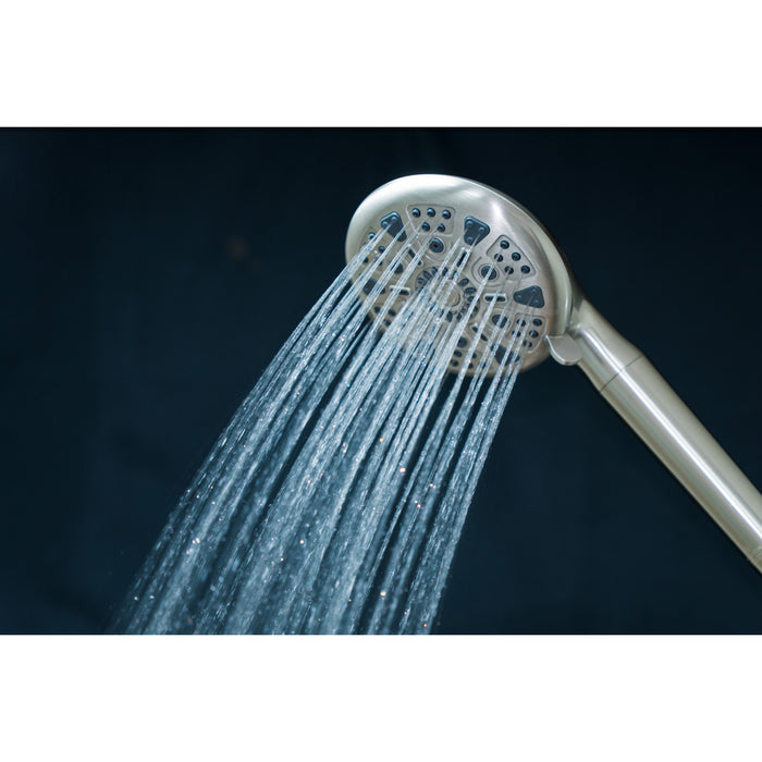 Kingston Regal KXH935A8 9-Function Hand Shower with Power Wash, Brushed Nickel