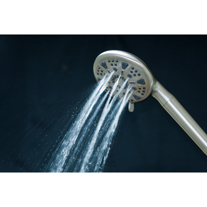 Kingston Regal KXH935A8 9-Function Hand Shower with Power Wash, Brushed Nickel
