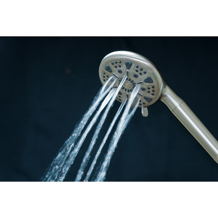 Kingston Regal KXH935A8 9-Function Hand Shower with Power Wash, Brushed Nickel