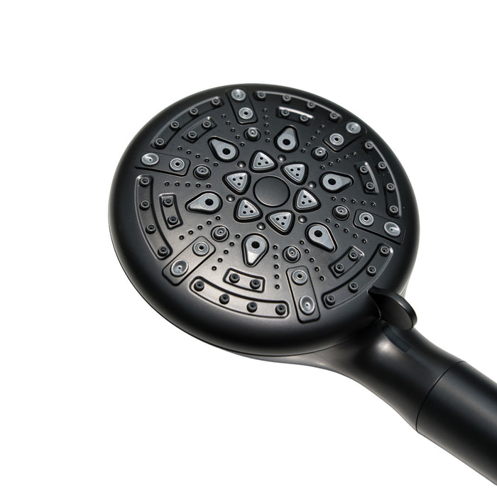 Kingston Regal KXH936A0 9-Function Hand Shower with Power Wash, Matte Black