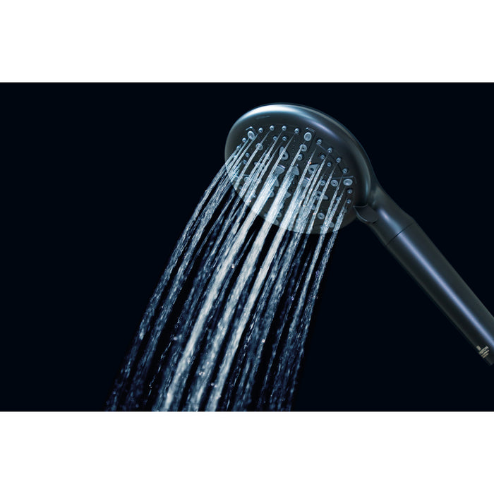Kingston Regal KXH936A0 9-Function Hand Shower with Power Wash, Matte Black