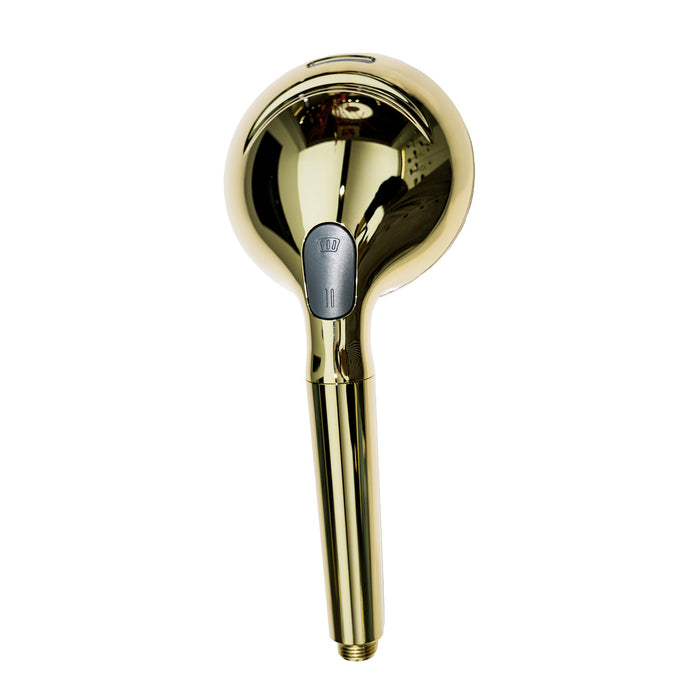 Kingston Regal KXH936A2 9-Function Hand Shower with Power Wash, Polished Brass