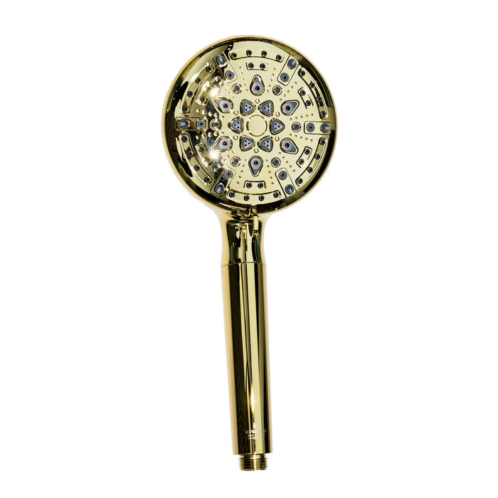 Kingston Regal KXH936A2 9-Function Hand Shower with Power Wash, Polished Brass