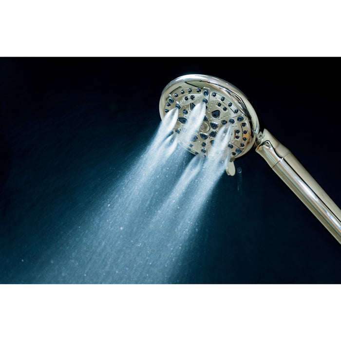 Kingston Regal KXH936A6 9-Function Hand Shower with Power Wash, Polished Nickel