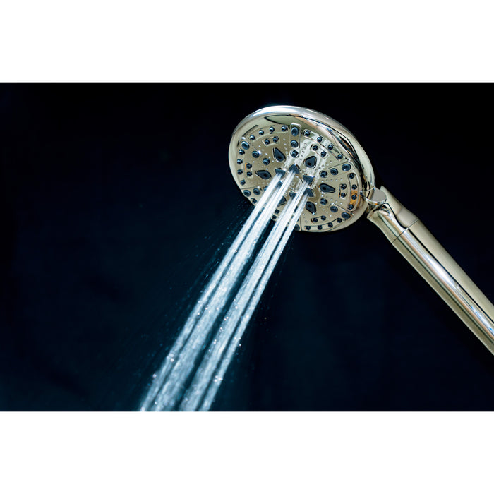 Kingston Regal KXH936A6 9-Function Hand Shower with Power Wash, Polished Nickel