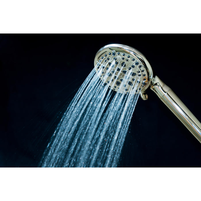 Kingston Regal KXH936A6 9-Function Hand Shower with Power Wash, Polished Nickel