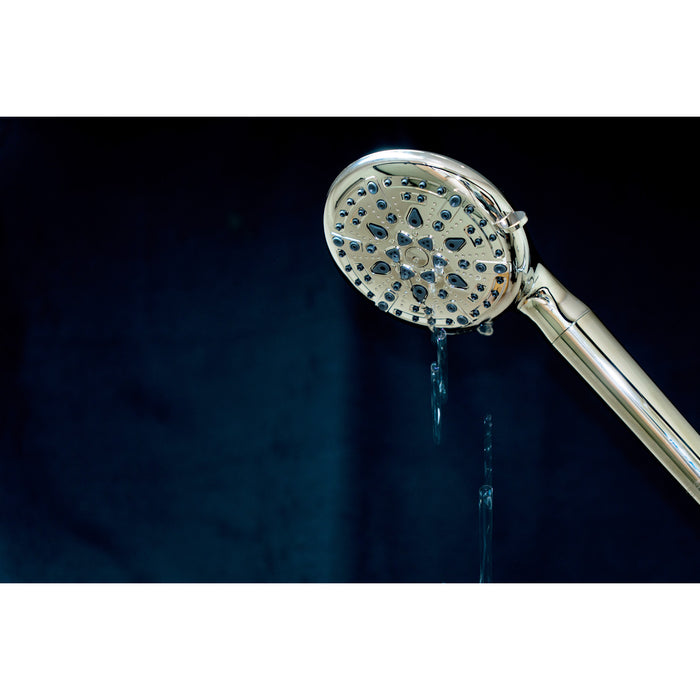 Kingston Regal KXH936A6 9-Function Hand Shower with Power Wash, Polished Nickel