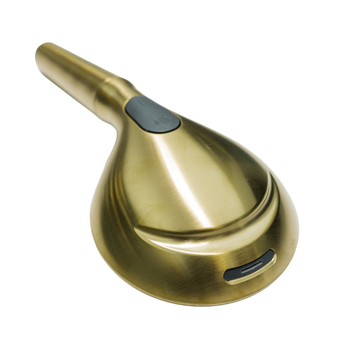 Kingston Regal KXH936A7 9-Function Hand Shower with Power Wash, Brushed Brass