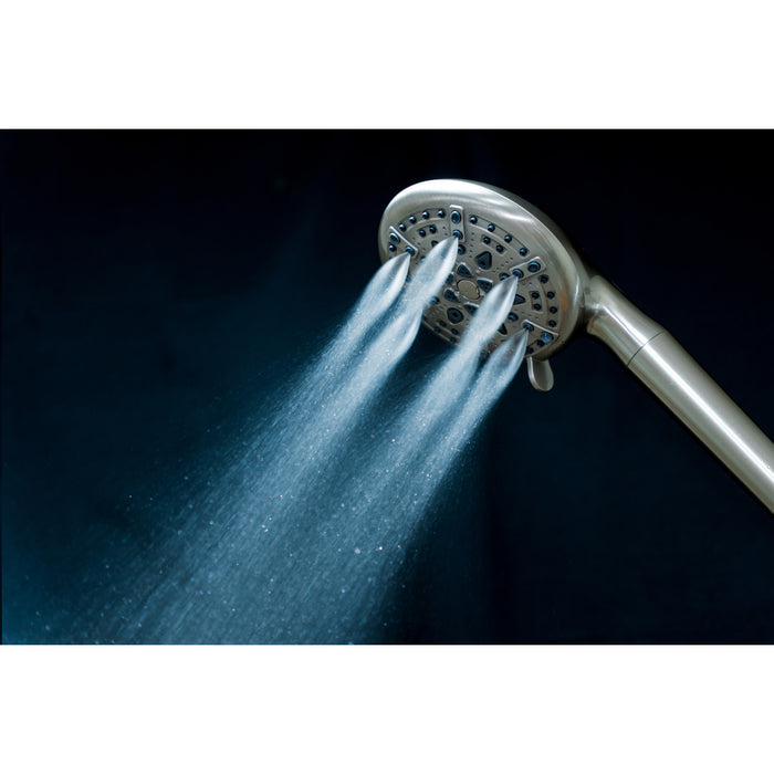 Kingston Regal KXH936A8 9-Function Hand Shower with Power Wash, Brushed Nickel