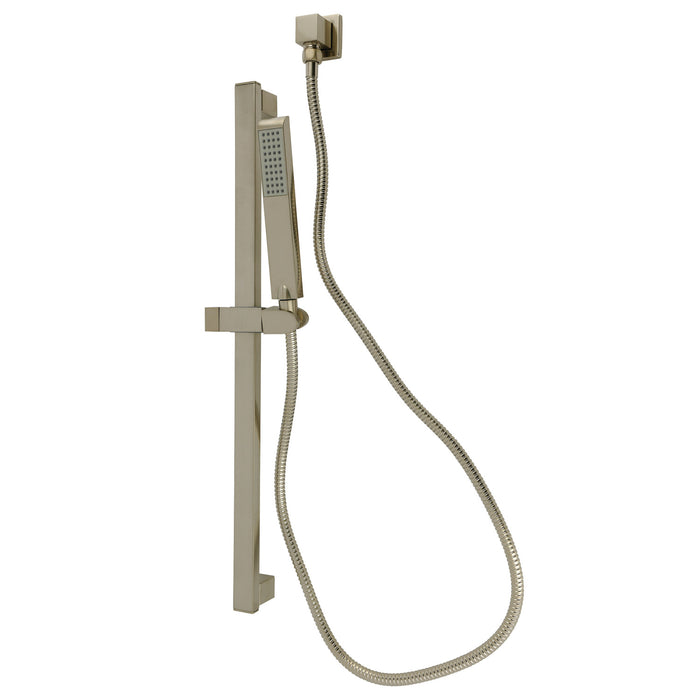 Kingston Sona KXK2548 - Made To Match Shower System with 26" Slide Bar and Hand Shower, Brushed Nickel