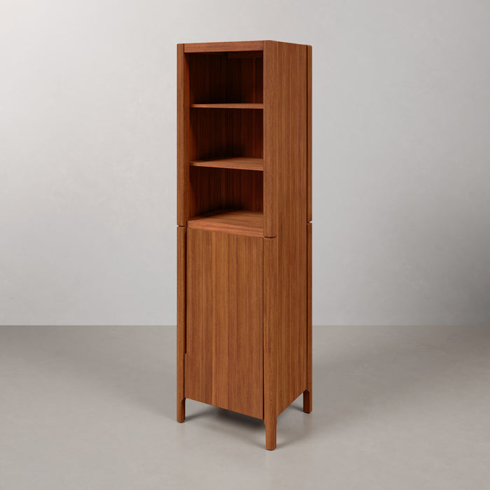 Kingston Sequoia SEQUOIA-LC-MW - 21 in. x 17 in. Linen Cabinet Freestanding, Mango Wood