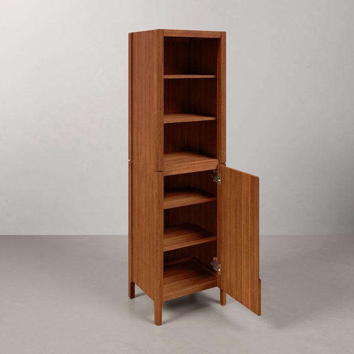 Kingston Sequoia SEQUOIA-LC-MW - 21 in. x 17 in. Linen Cabinet Freestanding, Mango Wood