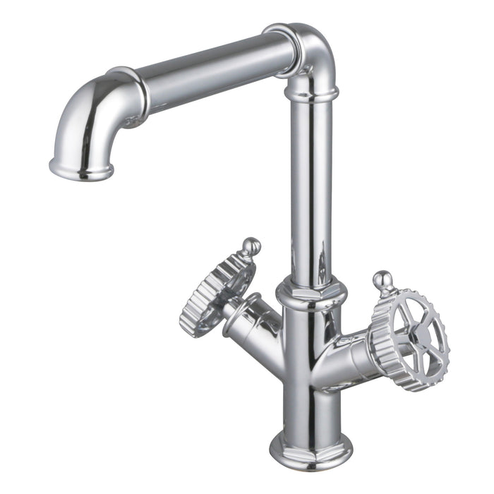 Fuller LS6501CG Two-Handle 1-Hole Kitchen Faucet, Polished Chrome