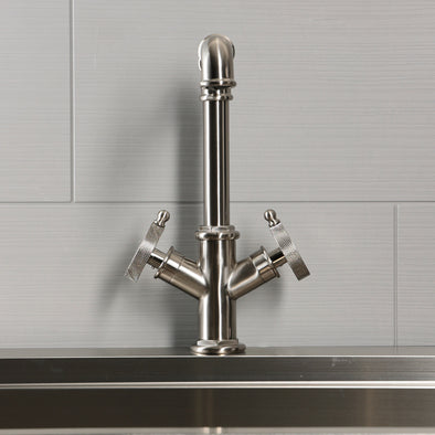 Kingston Wendell LS6508RKZ Two-Handle 1-Hole Kitchen Faucet with