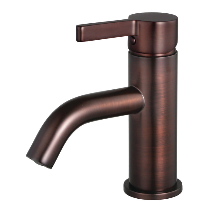 Kingston Sona LS8225CTL - Continental One-Handle 1-Hole Bathroom Faucet with Push Pop-Up Drain, Oil Rubbed Bronze