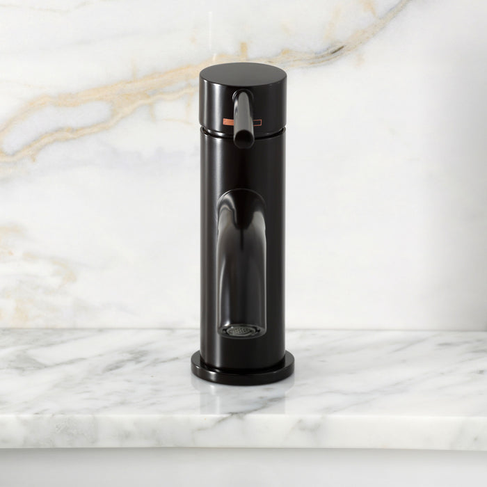 Kingston Sona LS8225DL - Concord One-Handle 1-Hole Bathroom Faucet with Push Pop-Up Drain, Oil Rubbed Bronze
