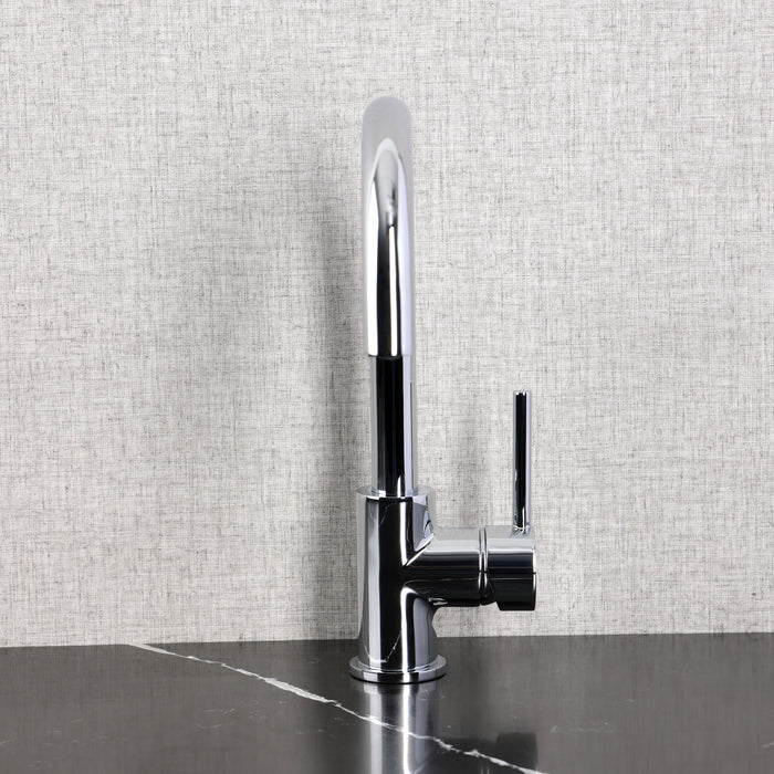 Kingston Sona LS8231DL - Concord Single-Handle 1-Hole Deck Mount Vessel Faucet, Polished Chrome