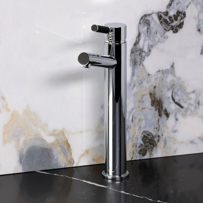 Kingston Sona LS8411DKL - Kaiser Single-Handle 1-Hole Deck Mount Vessel Faucet, Polished Chrome