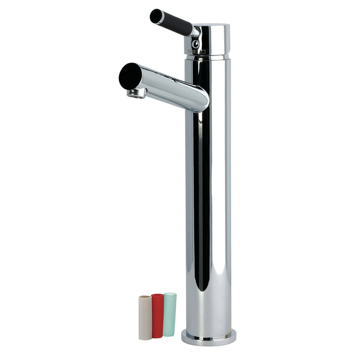 Kingston Sona LS8411DKL - Kaiser Single-Handle 1-Hole Deck Mount Vessel Faucet, Polished Chrome
