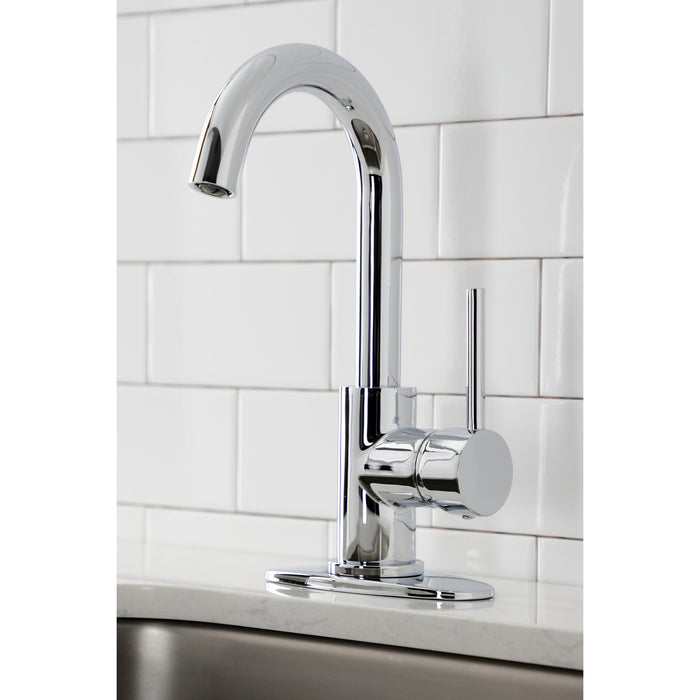 Kingston Sona LS8531DL - Concord One-Handle 1-Hole Deck Mount Bar Faucet, Polished Chrome