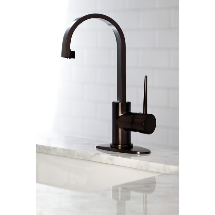 Kingston Sona LS8615NYL - New York One-Handle 1-Hole Deck Mount Bar Faucet, Oil Rubbed Bronze