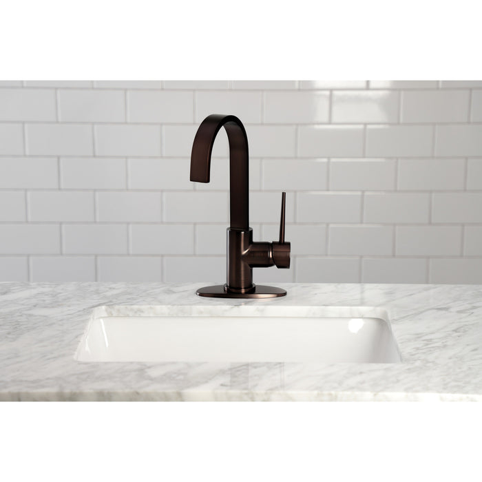 Kingston Sona LS8615NYL - New York One-Handle 1-Hole Deck Mount Bar Faucet, Oil Rubbed Bronze
