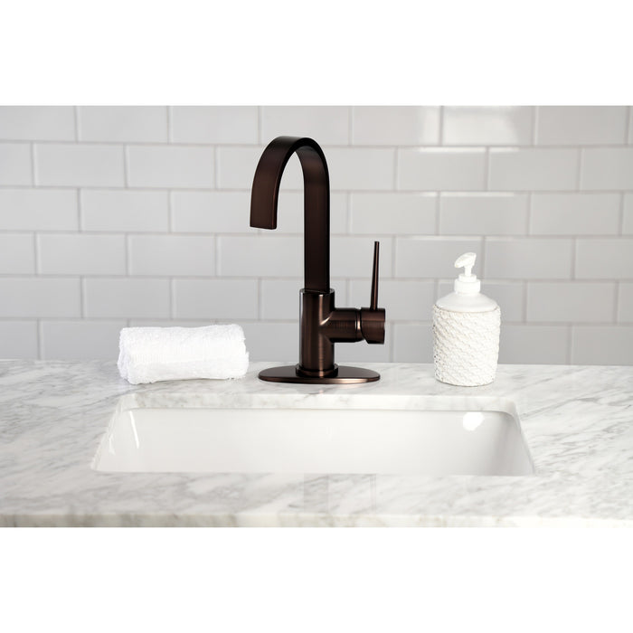 Kingston Sona LS8615NYL - New York One-Handle 1-Hole Deck Mount Bar Faucet, Oil Rubbed Bronze