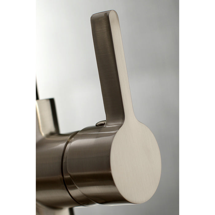 Kingston Sona LS8688CTL - Continental Single-Handle Pull-Down Kitchen Faucet, Brushed Nickel