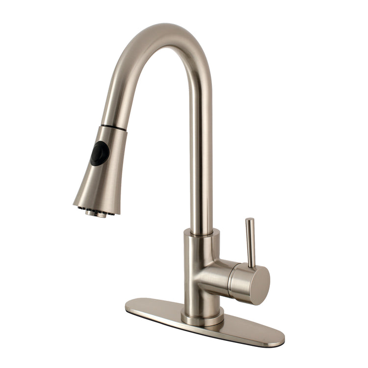 Kingston Brass Concord LS8728DL Single-Handle Pull-Down Kitchen Kingston Brass Concord LS8728DL Single-Handle Pull-Down Kitchen