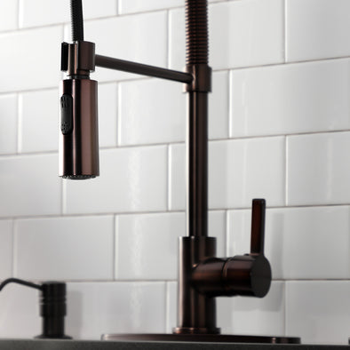 Kingston Sona LS8775CTL - Continental Single-Handle 1-Hole Deck Mount