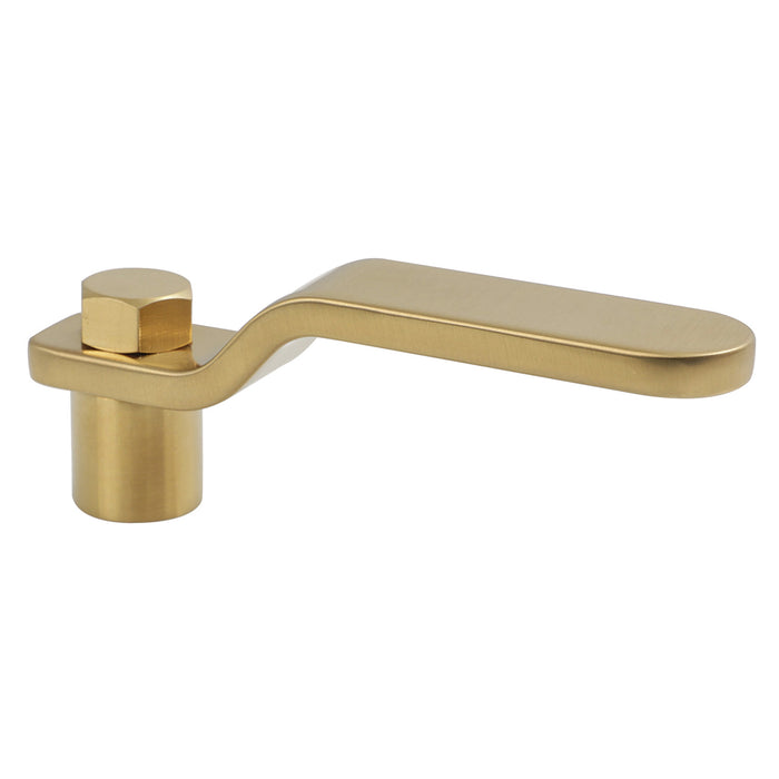 Kingston Whitaker LSH6003KL Metal Lever Handle, Brushed Brass