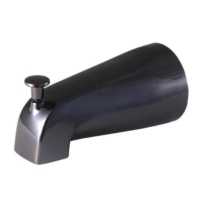 Kingston Made To Match N188A0 5-5/16 Inch Zinc Tub Faucet Spout, Black Stainless Steel