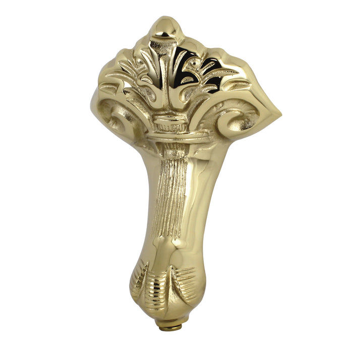 Kingston Heirloom NHVCTZB2 - Aqua Eden 4-Piece (Set) Eagle Claw Cast Iron Tub Feet, Polished Brass