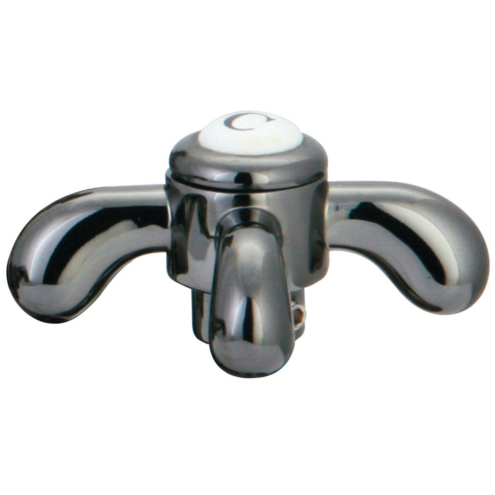 Kingston NSH1600TXC Metal Lever Handle (Cold Side), Black Stainless Steel