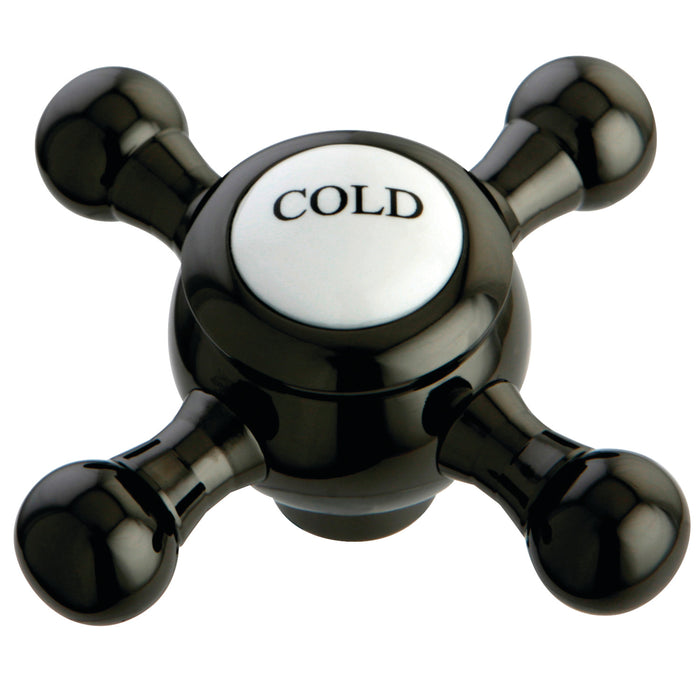Kingston NSH4460BXC Metal Cross Handle (Cold Side), Black Stainless Steel