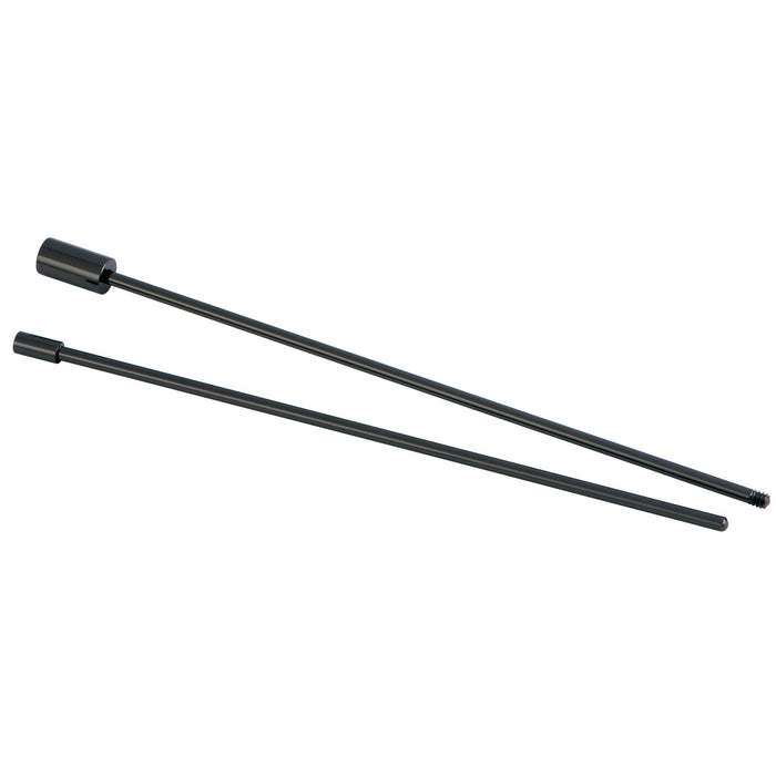 Kingston NSPR8420DL Brass Pop-Up Rod, Black Stainless Steel