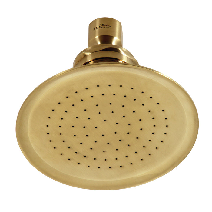 Kingston Heirloom P10SB - Victorian 4-3/4-Inch Round Raindrop Brass Shower Head, Brushed Brass