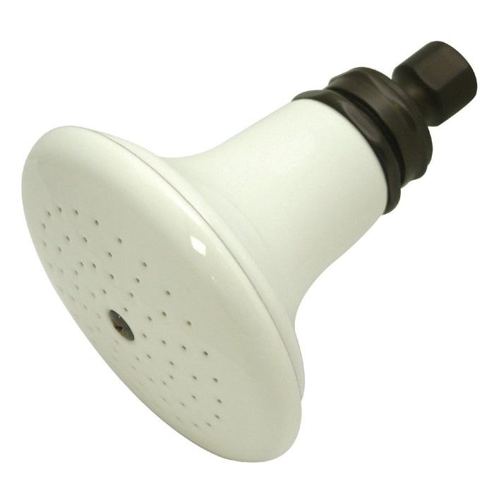Kingston Heirloom P50ORB - Victorian 5-1/8-Inch Round Raindrop Ceramic Shower Head, Oil Rubbed Bronze