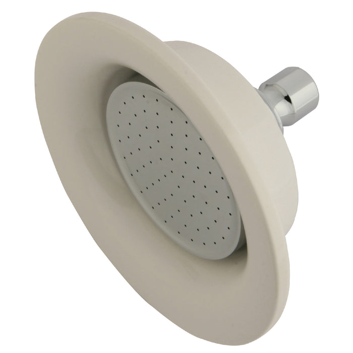 Kingston Heirloom P60C - Victorian 6-5/16-Inch Round Raindrop Ceramic Shower Head, Polished Chrome