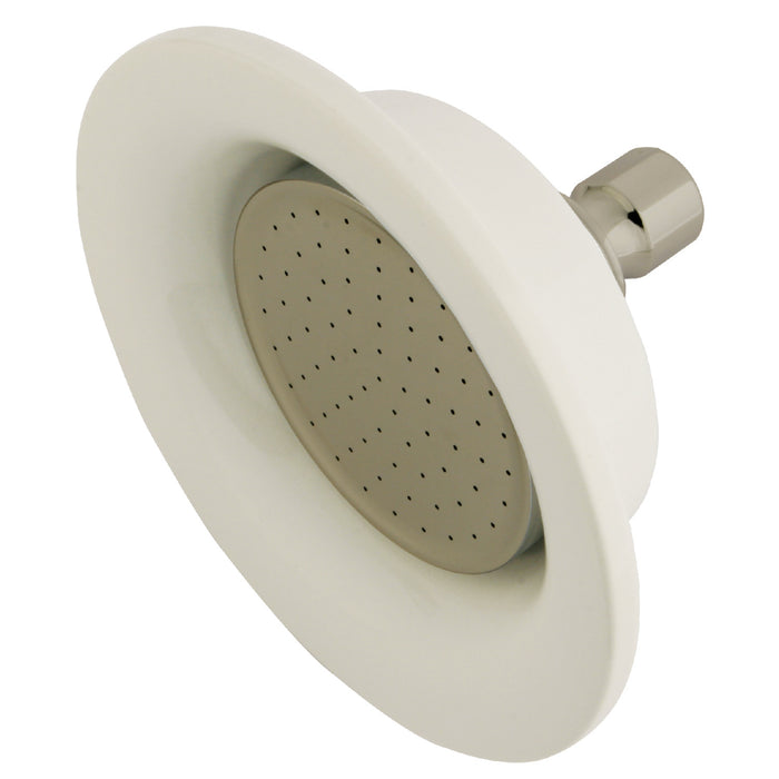 Kingston Heirloom P60SN - Victorian 6-5/16-Inch Round Raindrop Ceramic Shower Head, Brushed Nickel