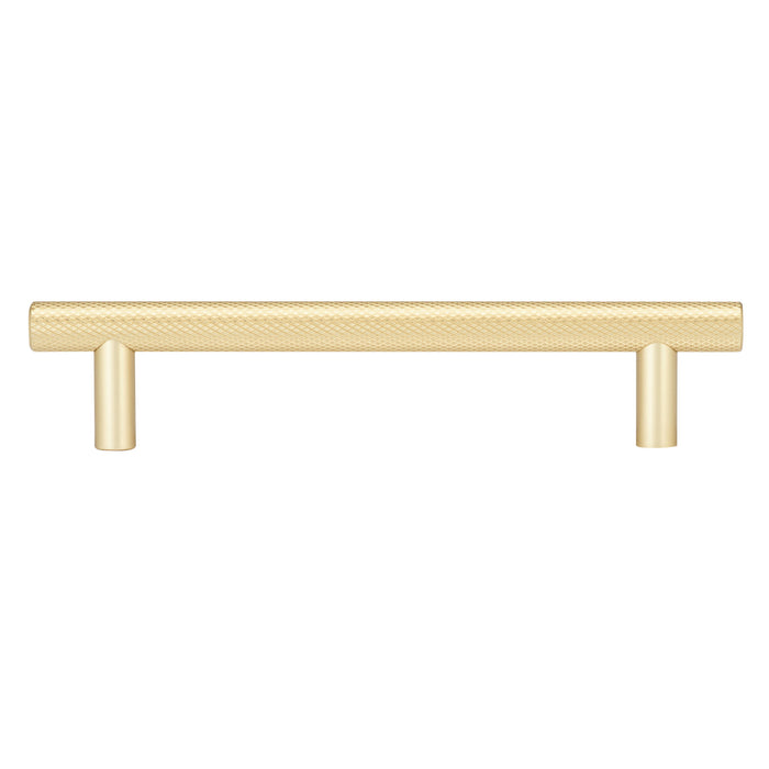 Kingston Sona RK30601BB - Confluence Cabinet Knurled Pull for Kitchen (10-Pack), Brushed Brass